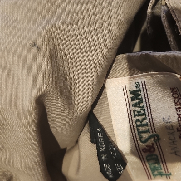 FIELD & Stream Tan Thinsulate Winter Coat - Picture 12 of 12